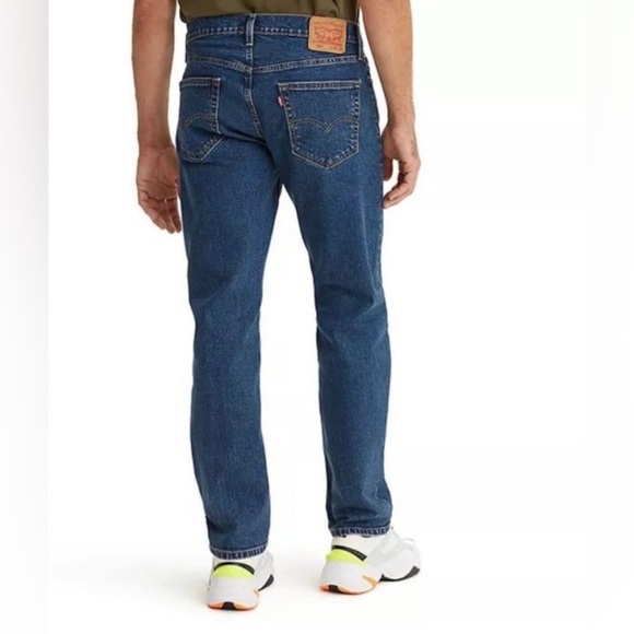 Men's Levi's® 559™ Stretch Relaxed Straight Fit Jeans Size 32W x 34L (NWT) Blue - Picture 5 of 10